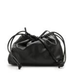 Calvin Klein Crossbody Bags - Calvin Klein Gathered Schwarze Umhängetasche K60K6 - Gr. unisize - in Schwarz - für Damen