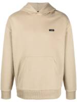 Calvin Klein Hoodie mit Logo-Patch - Nude