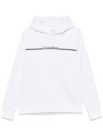 Calvin Klein Hoodie mit Logo-Print - Weiß