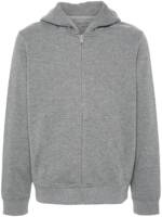 Calvin Klein Hoodie mit gummiertem Logo - Grau