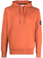 Calvin Klein Jeans Hoodie mit Kompass-Patch - Orange