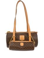 Céline Pre-Owned 1990-2000 pre-owned Handtasche mit Macadam-Muster - Braun