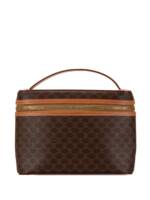 Céline Pre-Owned 1999 Macadam Coated Canvas vanity bag - Braun