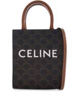 Céline Pre-Owned 2020 mini Triomphe Vertical Cabas Satchel-Tasche - Braun