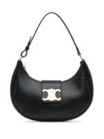 Céline Pre-Owned 2023 Medium Triomphe Leather Ava shoulder bag - Schwarz