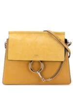 Chloé Pre-Owned 20th Century Medium Suede Calfskin Faye crossbody bag - Gelb