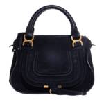 Chloé Satchels - Marcie Zip Up Top Handle Bag - Gr. unisize - in Blau - für Damen