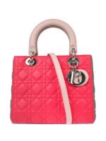 Christian Dior Pre-Owned 2014 Cannage Lady Dior Handtasche - Rosa