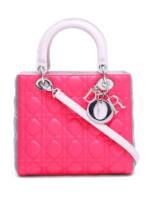 Christian Dior Pre-Owned Cannage Lady Dior Handtasche - Rosa