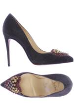 Christian Louboutin Damen Pumps, grau, Gr. 35