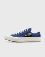 Comme des Garçons Play X CONVERSE Chuck Taylor 20 Low Top (BIG HEART) men Lowtop blue in Größe:41,5