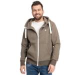 DEPROC Active Stehkragenpullover FinnDC Herren Zip-Hoodie