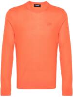 DSQUARED2 Pullover mit Logo-Stickerei - Orange