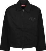 Diesel - J-taylor Bleach Jacket Black - Größe 52 - schwarz