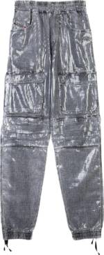 Diesel - Jeans Gray - Größe 26 - grau