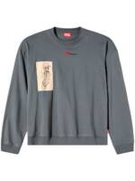 Diesel x Damiano David S-Boxt Pullover - Grau