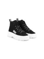 Dkny Kids High-Top-Sneakers mit Logo - Schwarz