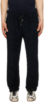 Dolce&Gabbana Black Drawstring Sweatpants