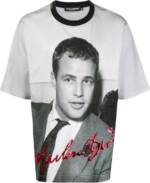 Dolce&Gabbana - Dolce & Gabbana Marlon Brando T-Shirt - Größe L - schwarz