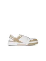 Dolce&Gabbana Low-Top Sneaker - New Roma' White Leather Sneakers - Gr. 40 (EU) - in Weiß - für Damen