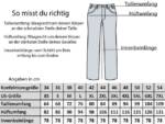 ESRA Bootcut-Jeans Bootcut Jeans Damen High Waist Schlaghose Damen Jeans Flared Hose High Waist Jeans Damen Bootcut Schlaghose Jeans weites Bein Plus Size