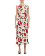 Erdem - Boat Neck Cocktail Dress - Größe 8 - bunt