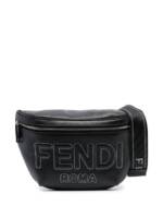 FENDI Gürteltasche mit Logo-Prägung - Schwarz