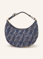 Fendi Hobo-Bag Fendigraphy Small blau