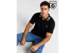 Fred Perry Check Collar Poloshirt - Herren, Black