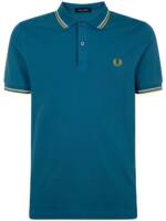 Fred Perry Poloshirt mit Streifendetails - Blau