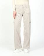 GANG Cargohose - Wide Fit - Cordhose - 94AMELIE WORKER