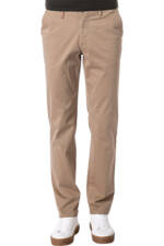 GARDEUR Herren Chino beige Baumwolle