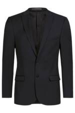 GREIFF Sakko Greiff Corporate Sakko Herren Modern WITH 37.5® Slim-Fit Schwarz 44