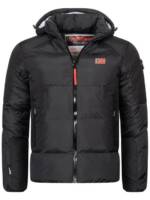 Geo Norway Winterjacke Herren Winterjacke Steppjacke mit Kapuze h-362