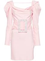 Giuseppe Di Morabito Cady Minikleid mit Wasserfallausschnitt - Rosa