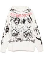 Givenchy Hoodie mit grafischem Print - Weiß