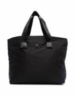 Givenchy Kids Shopper mit Logo-Schild - Schwarz