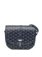 Goyard Pre-Owned 2019 Goyardine Belvedere PM crossbody bag - Blau