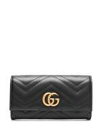 Gucci GG Marmont Portemonnaie - Schwarz