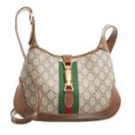 Gucci Hobo Bags - Small Jacky 1961 Shouldre Bag In GG Supreme Canvas - Gr. unisize - in Beige - für Damen