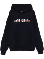 Gucci Hoodie mit Print - Blau