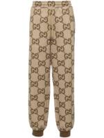 Gucci Jumbo Jogginghose mit GG-Print - Nude