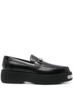 Gucci Loafer mit Stegverzierung - Schwarz