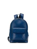 Gucci Pre-Owned 2016-2023 Rucksack mit GG-Prägung - Blau