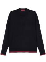 Gucci Pullover mit Webstreifen - Blau