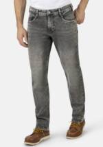 HERO by John Medoox 5-Pocket-Jeans Baxter Denim Relaxed Fit Relaxed Fit Casual Clean Wash Denim Jeans für Herren