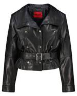 HUGO Lederjacke Damen Lederjacke LIMALI