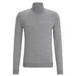 HUGO Sweatshirt Herren Strickpullover - San Thomas-M, Rollkragen