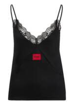 HUGO Underwear Spitzentop "RED LABEL LACE CAMI", mit V-Ausschnitt