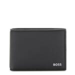 Hugo Portemonnaies - Hugo Boss BOSS Zwarte Leren Billfold Portemonnee 5 - Gr. unisize - in Schwarz - für Damen